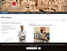 Tablet Screenshot of jka-karateschule.de
